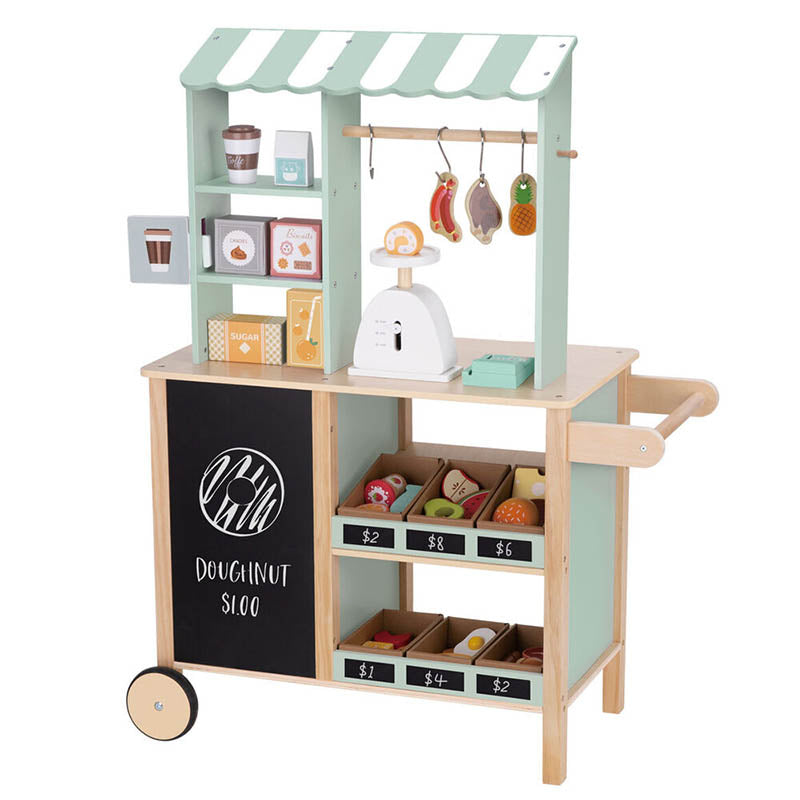 TOOKY BCTJ427A- (3 AGE) 73 PCS GROCERY STORE