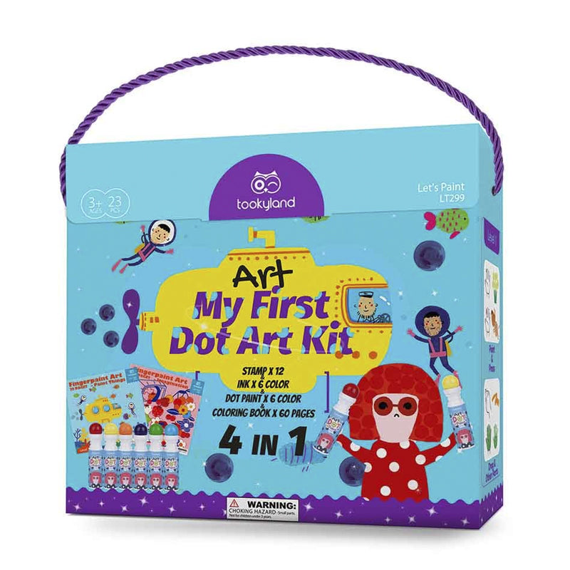 TOOKYALAND LT299 MY FIRST DOT ART KIT (+3AÑOS) (26 PIEZAS)