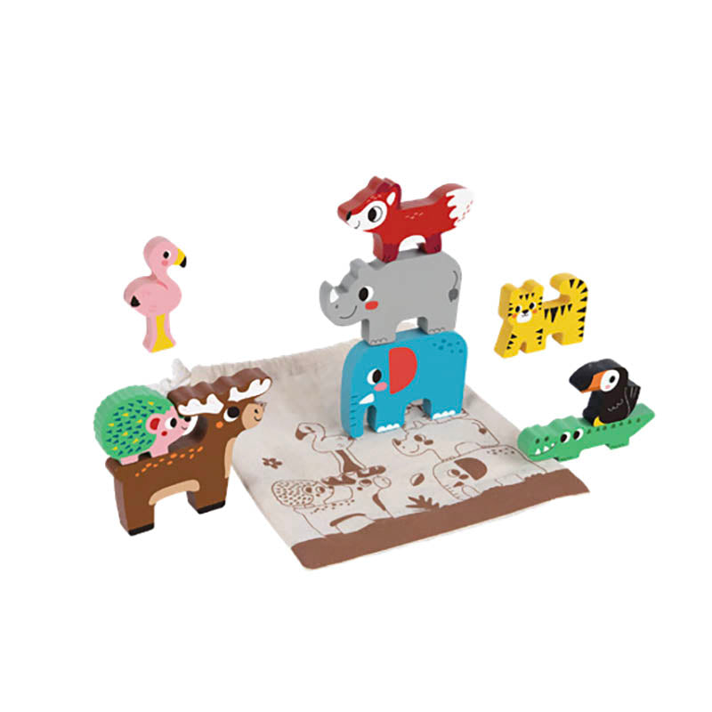 TOOKY TK057N (18 AGE) 13 PCS STACKING ANIMALS