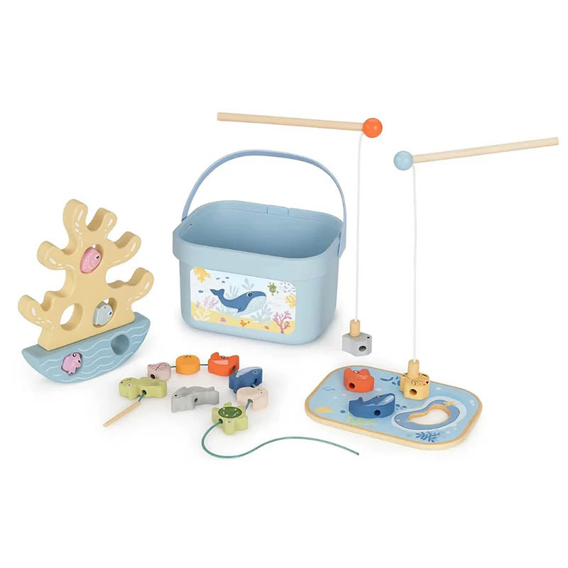 TOOKY TJ758 (3 AGE) 23 PCS FISHING BOX 3 IN 1
