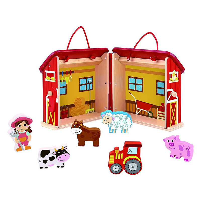 TOOKY TP518 (18 AGE) 11 PCS FARM PLAY SET