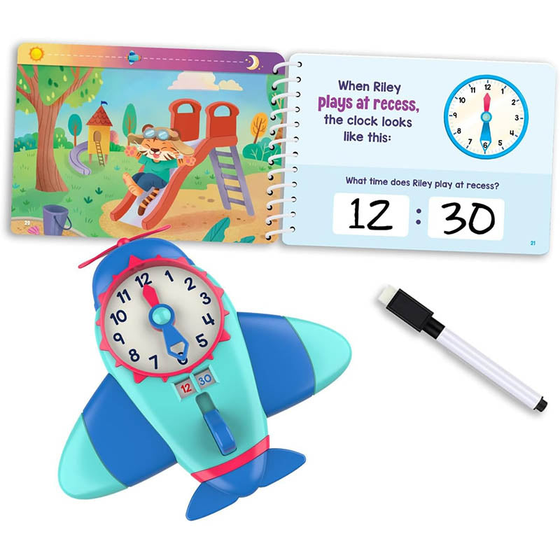 EI-1573 TIME TO LEARN TELLING TIME ACTIVITY SET