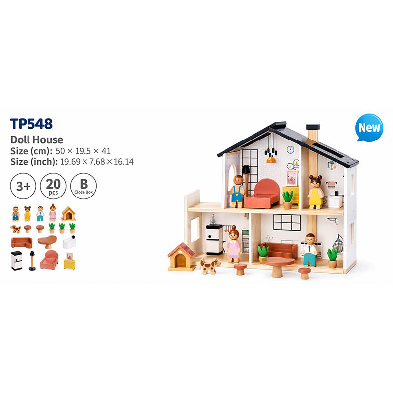 TOOKY TP548 DOLL HOUSE (+ 3 AÑOS) (20 PIEZAS)