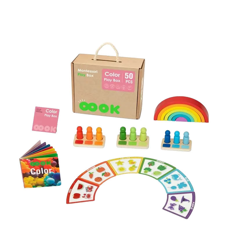 TOOKY BCTJ689 COLOR PLAY BOX (+ 3 AÑOS) (50 PIEZAS)