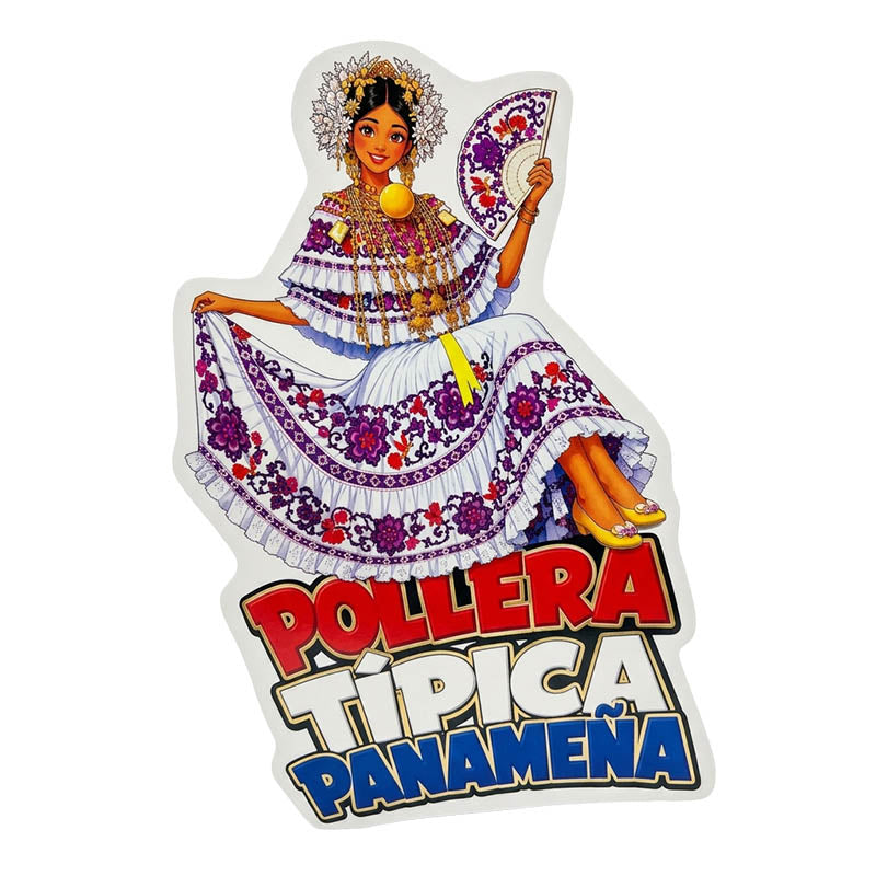 NC-MOVIL GRANDE POLLERA PANAMEÑA SENTADA