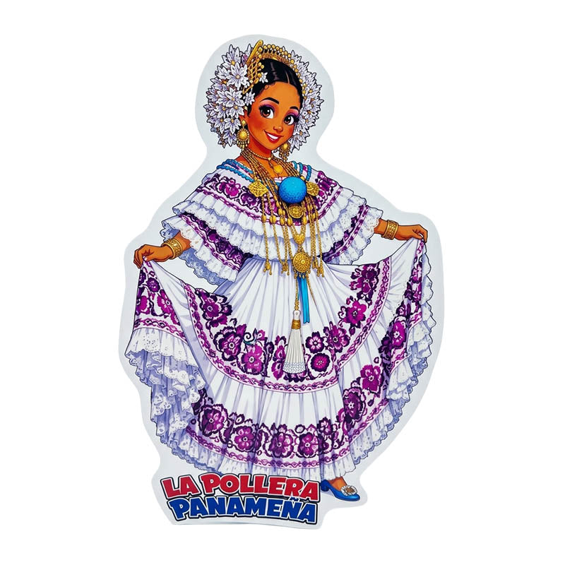 NC-MOVIL GRANDE POLLERA PANAMEÑA FIUSHA