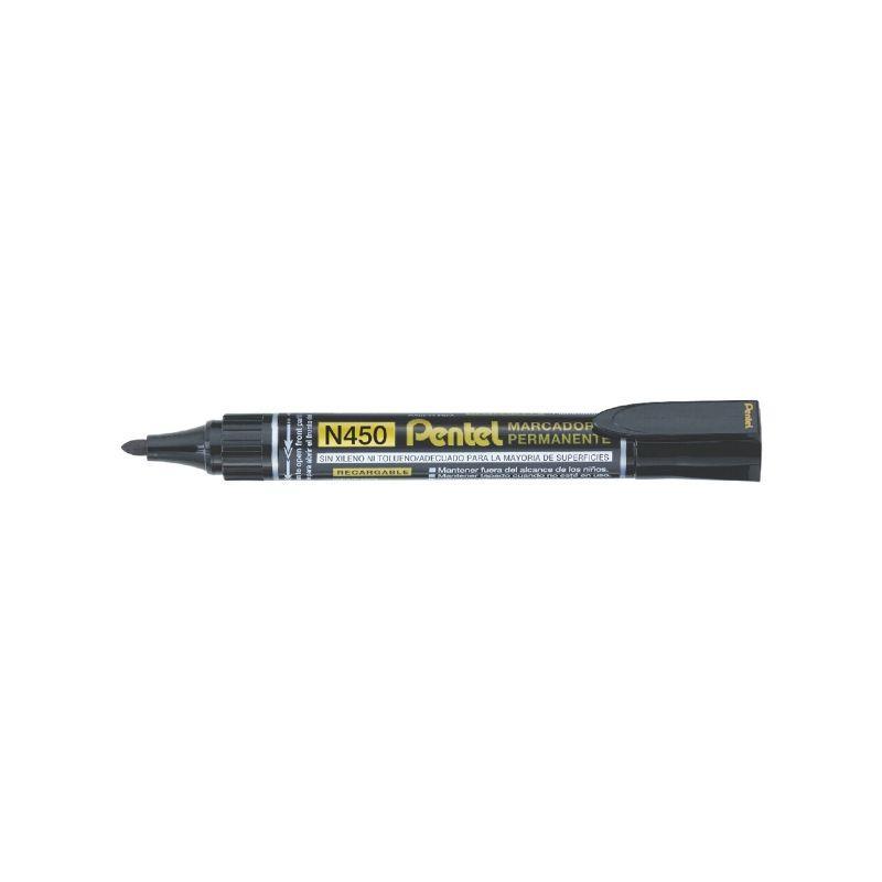 Marcador permanente recargable Pentel N450