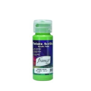 PINTURA ACRILICA FRANCO ARTE #FA18073 (60ML) VERDE LIMON