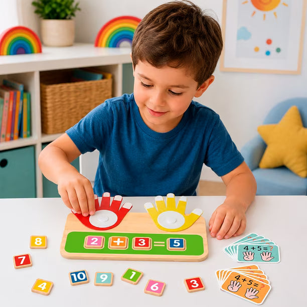TOOKY TP522 JUGUETES MATEMÁTICOS PARA CONTAR CON LOS DEDOS (3+ AÑOS) (13 PIEZAS)