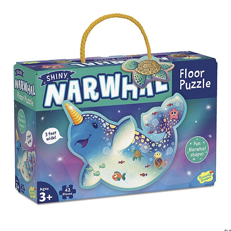Narwhal Island Floor Puzzle