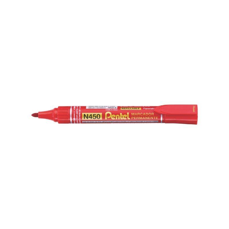 Marcador permanente recargable Pentel N450