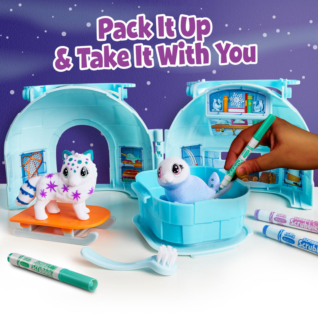CRAYOLA SCRIBBLE SCRUBBIE ARTIC IGLOO