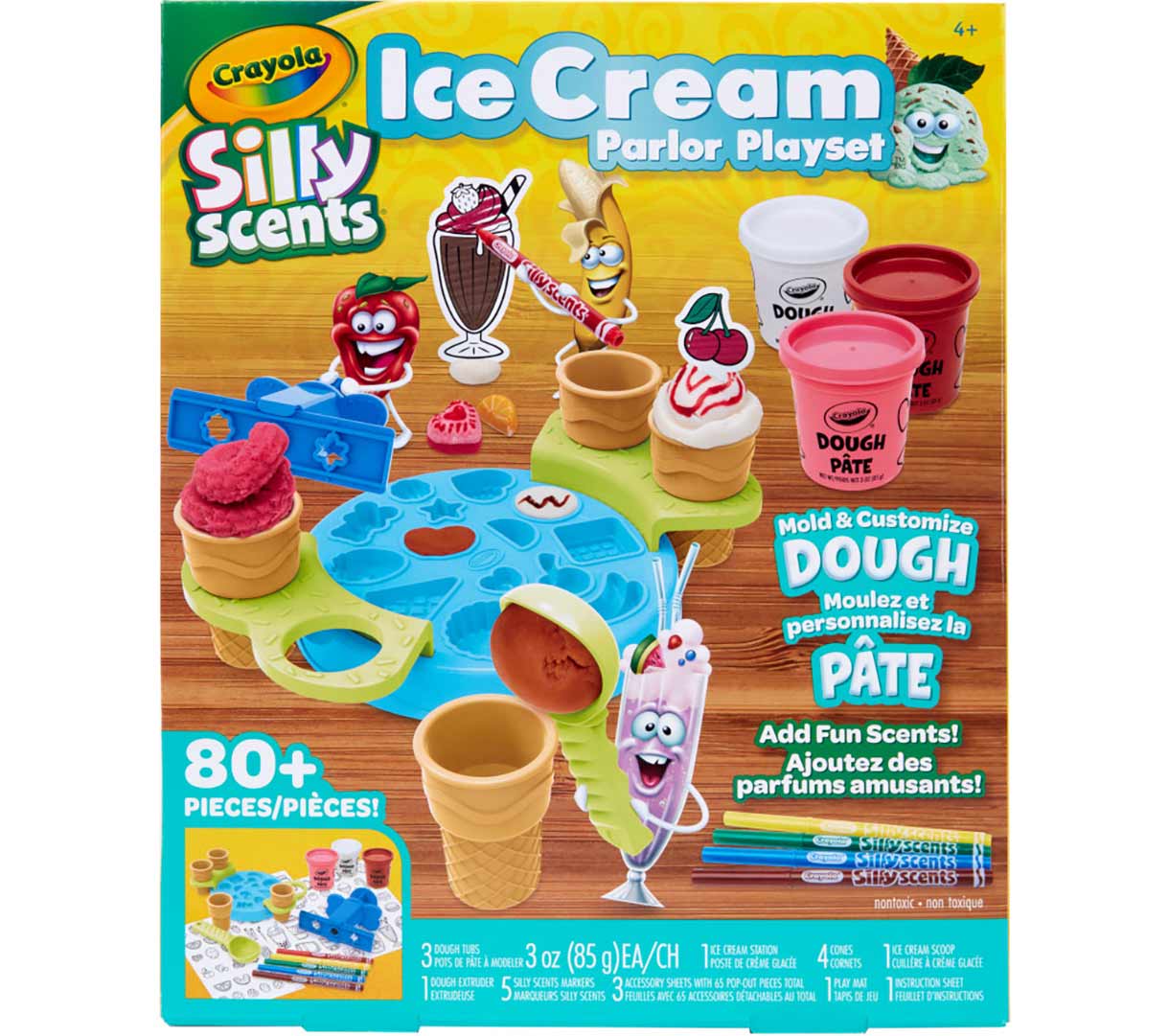 CRAYOLA SILLY SCENTS ICE CREAM PARLOR PLAYSET