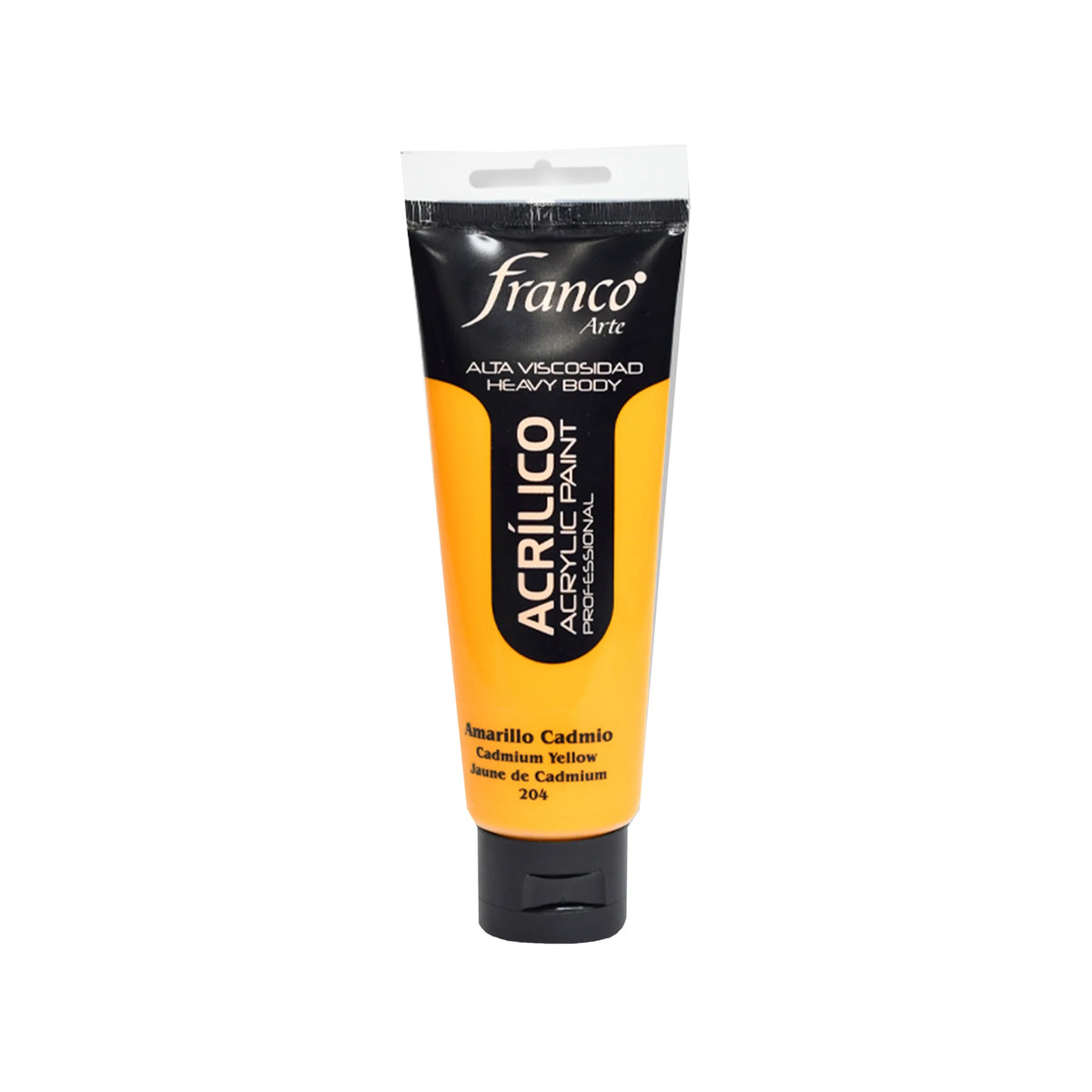 PINTURA ACRILICA FRANCO ARTE #FA14200 (100ML) AMA CADMIO CL