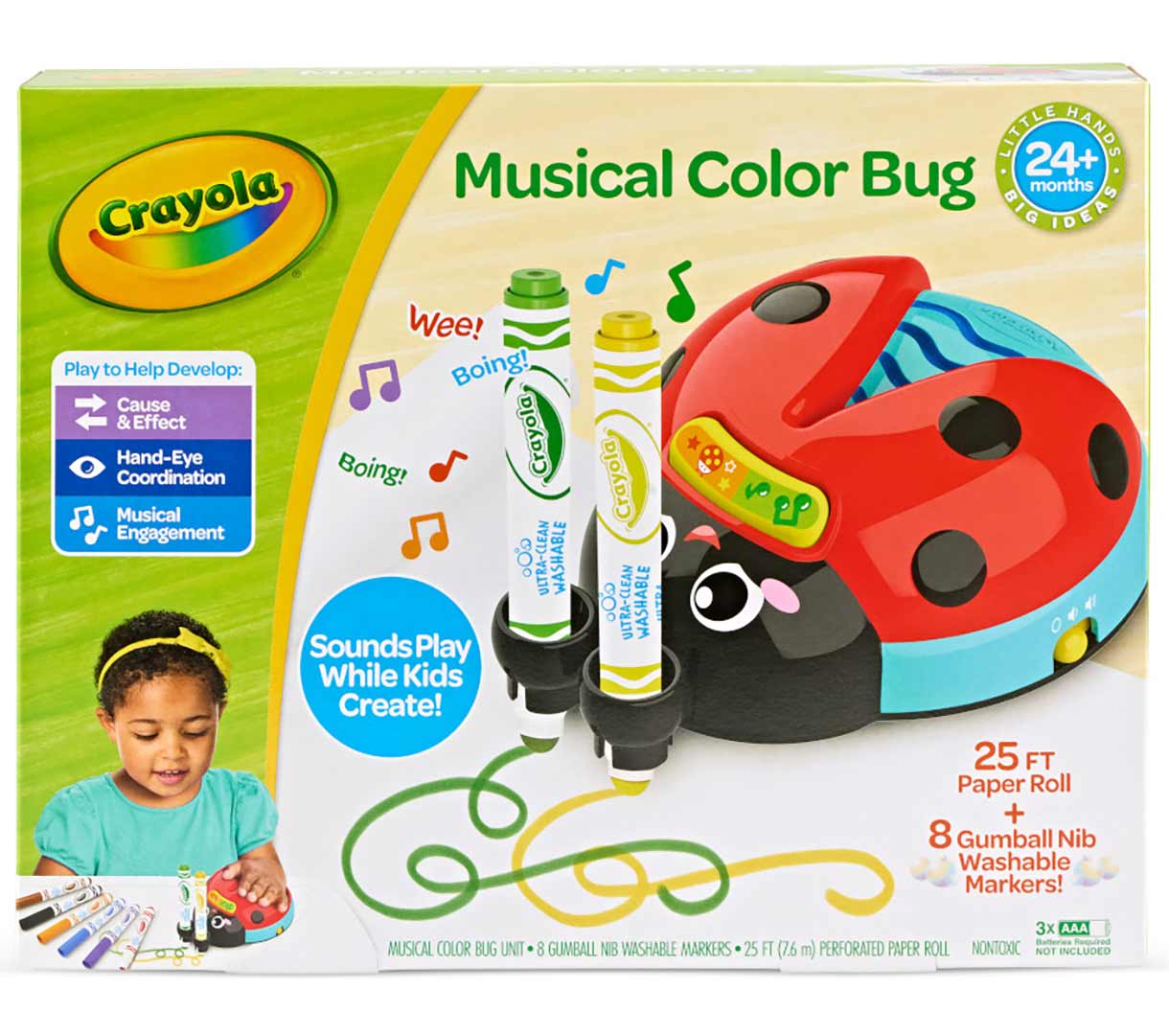 CRAYOLA MUSICAL COLOR BUG