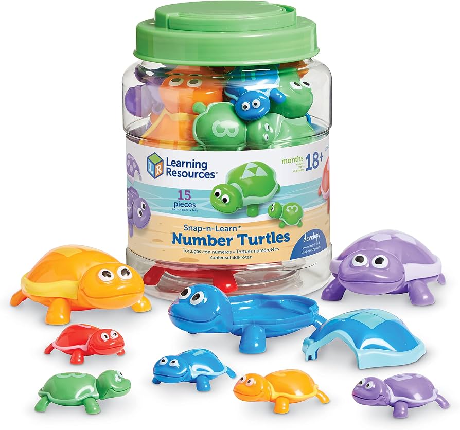 SNAP - N -LEARN NUMBER TURTLES