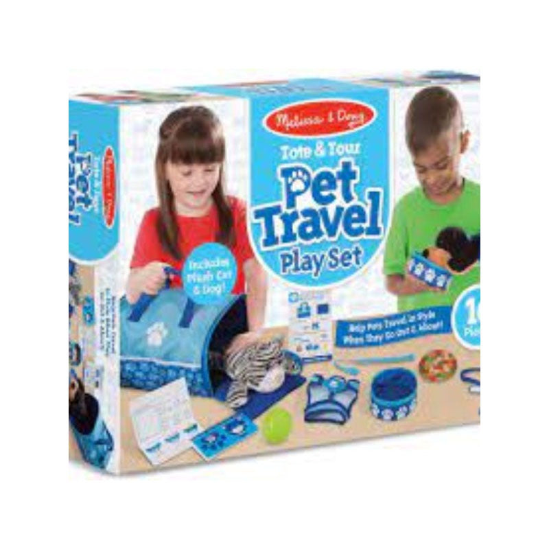 Pet Travel Play Set-Tote and Tour