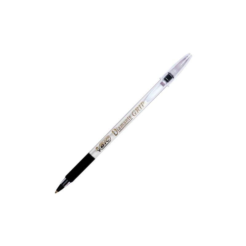 Plumas bic diamante grip (1.2mm) (12 unidades)