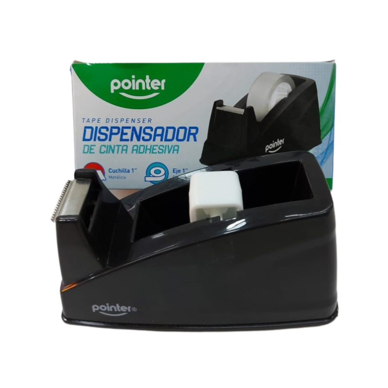 BASE DE TAPE POINTER TD-1137 (NÚCLEO DE 1" & 3") (3/4"-ANCHO) NEGRA