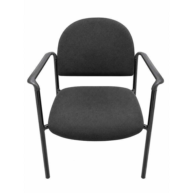 SILLA FORCE FC-S16-D DE VISITA CON BRAZOS DE TELA NEGRA