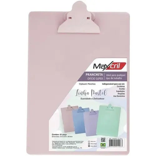 TABLA DE INVENTARIO PLASTICA C/GANCHO MAXCRIL
