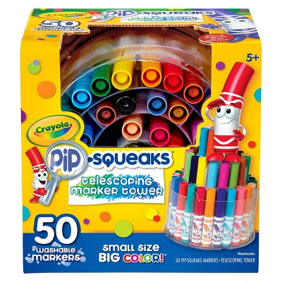 CRAYOLA MARC.50C PI P SQKS