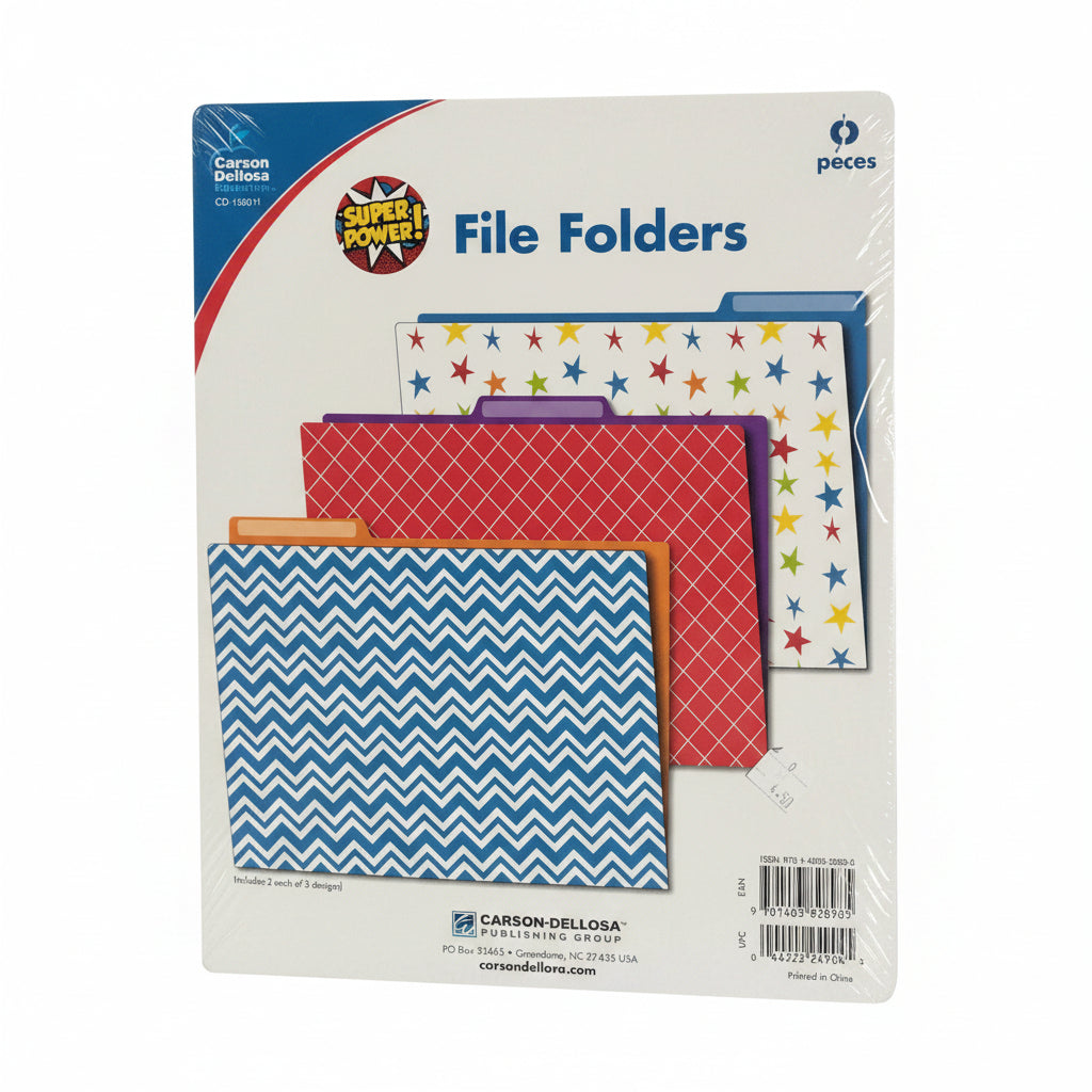 SUPER POWER FILE FOLDERS