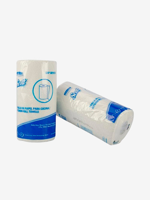 KCP SAP30243431 PAPEL TOALLA SCOTT PARA COCINA BLANCO (2-PLY) (24X1X95H) (P/24)