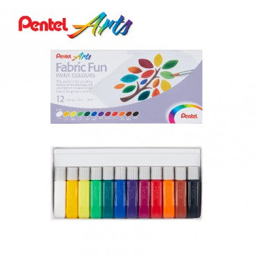 PINTURA PENTEL DE TELA (12 COLORES)