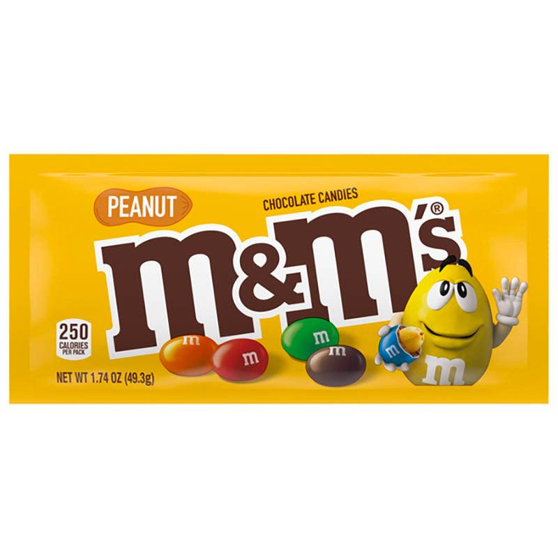 M&M'S PEANUTS CHOCOLATE CANDIES (1.74 OZ)