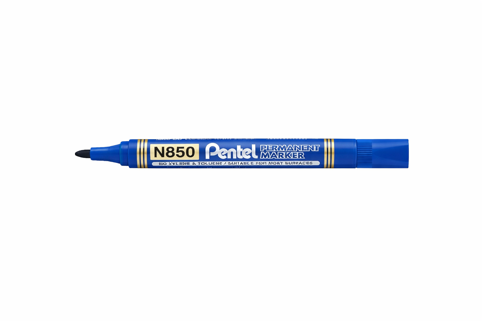 Marcador pentel permanente gruesa (p/redonda) N850