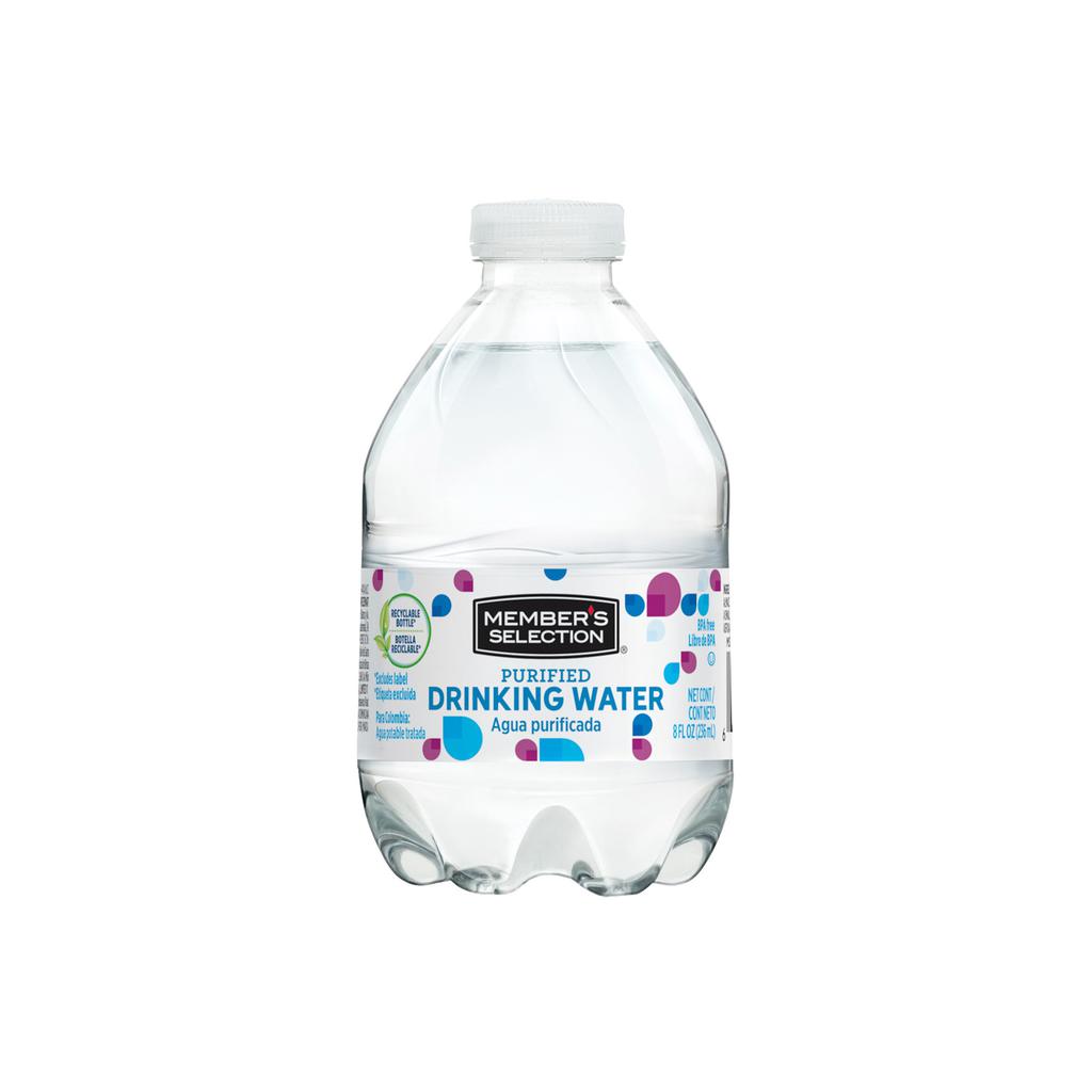 AGUA EMBOTELLADA MEMBER'S SELECTION (8-OZ/236-ML) PURIFICADA (E)
