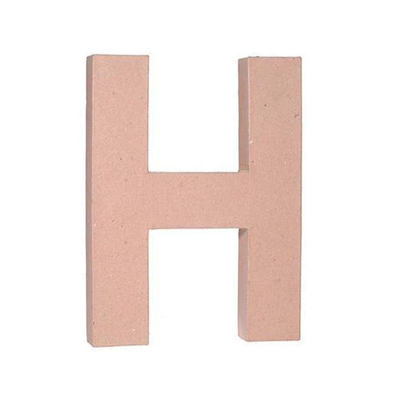 DARICE PAPER MACHE LETTERS 12 H