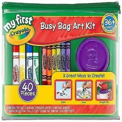 CRAYOLA MY FIRST CRAYOLA BUSY BAG ART KIT