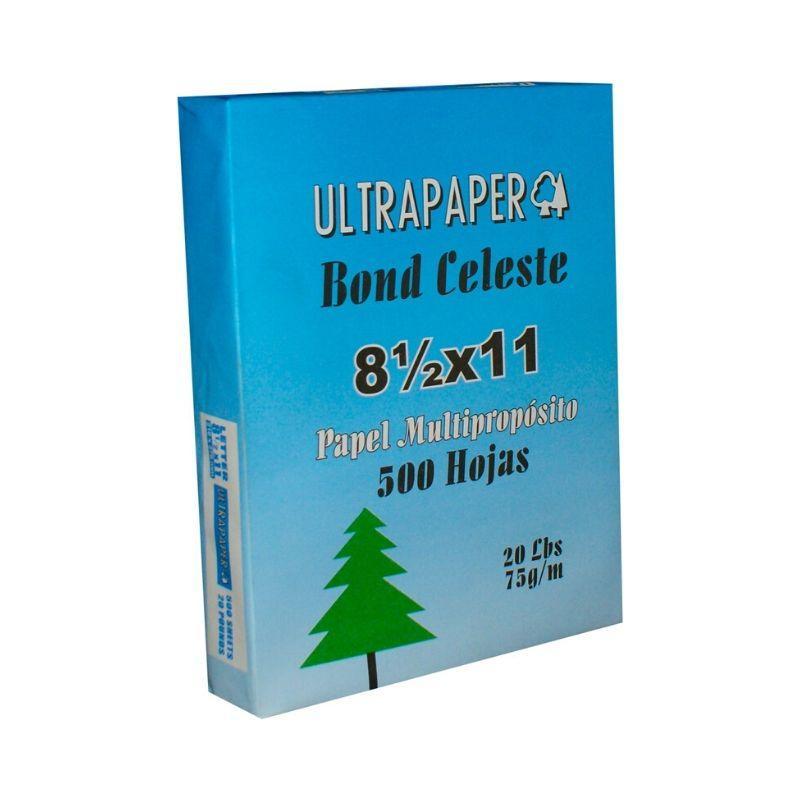 Papel de color Bond Ultrapaper de 20lb (8.5" x 11") (500 hojas)