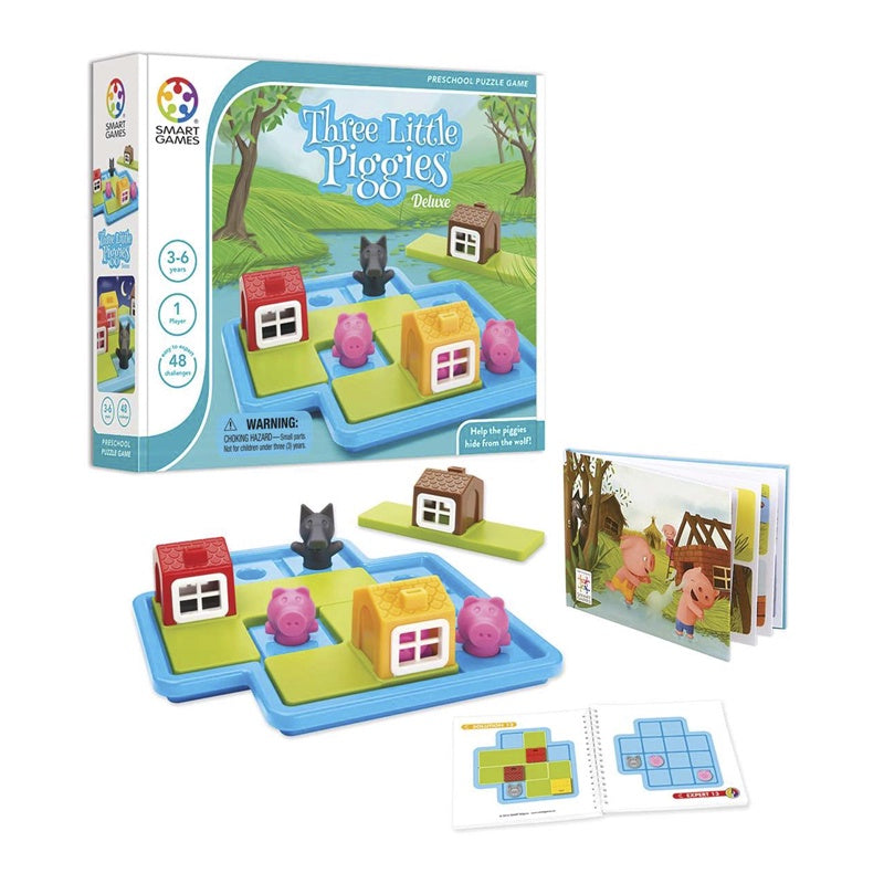 SMART GAMES THREE LITTLE PIGGIES - DELUXE