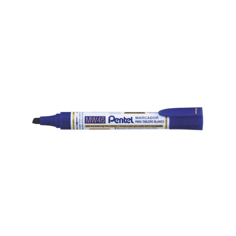 Marcador pentel MW46 recargable para tablero (p/cuadrada)