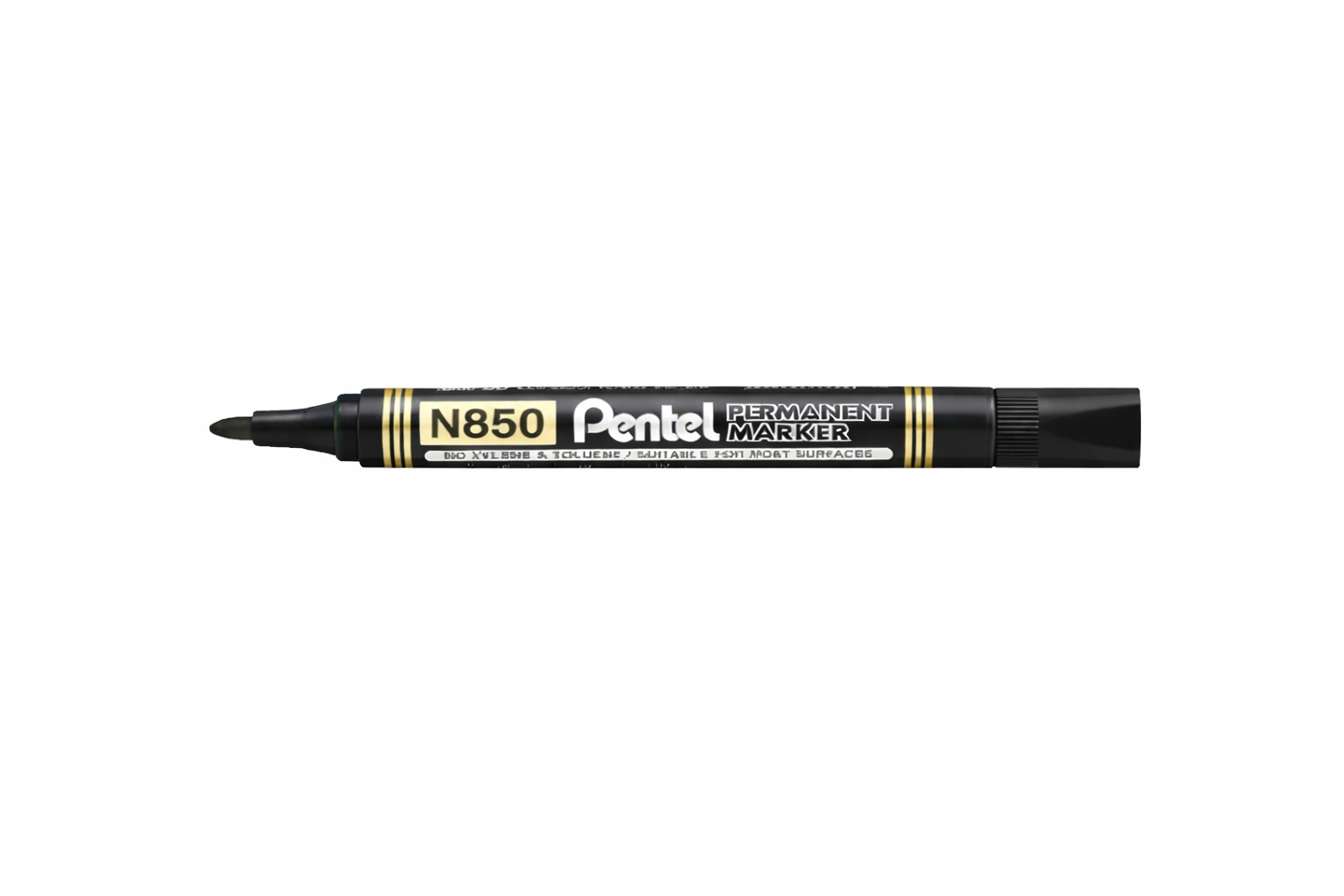 Marcador pentel permanente gruesa (p/redonda) N850