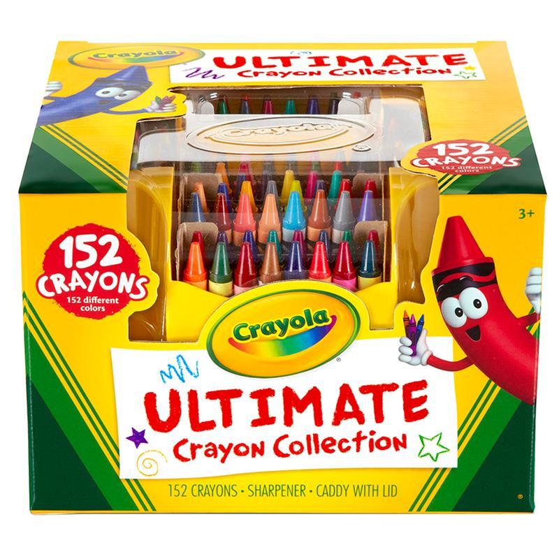 CRAYOLA 520030-0002 ULTIMATE CRAYON COLLECTION W/SHARP (SET/152)(E)