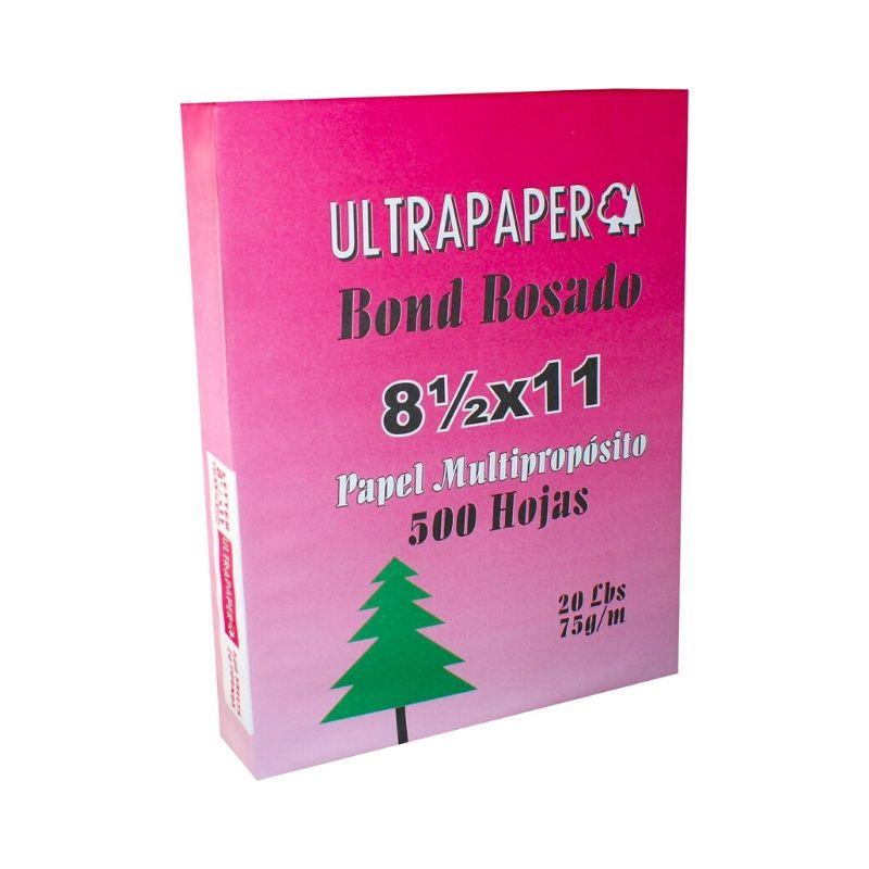 Papel de color Bond Ultrapaper de 20lb (8.5" x 11") (500 hojas)