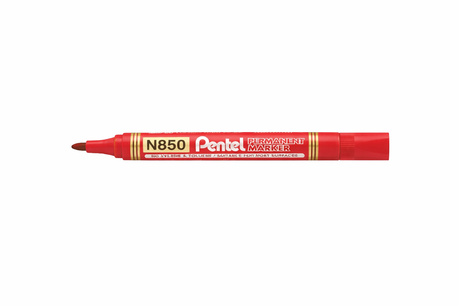 Marcador pentel permanente gruesa (p/redonda) N850