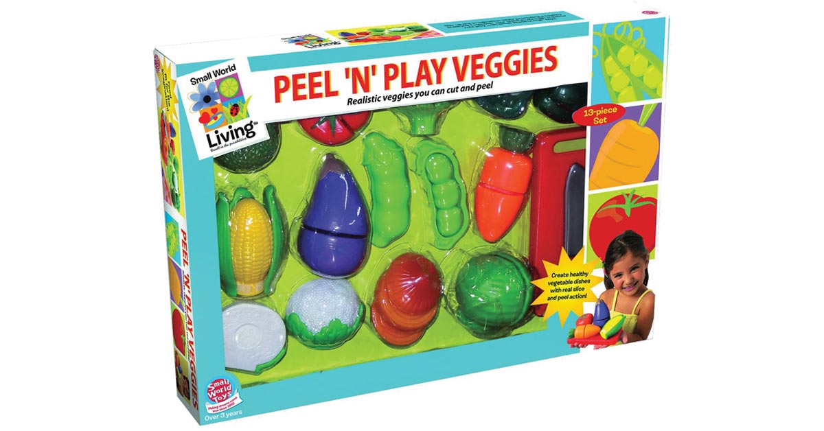 PEEL 'N' PLAY VEGETABLE SET