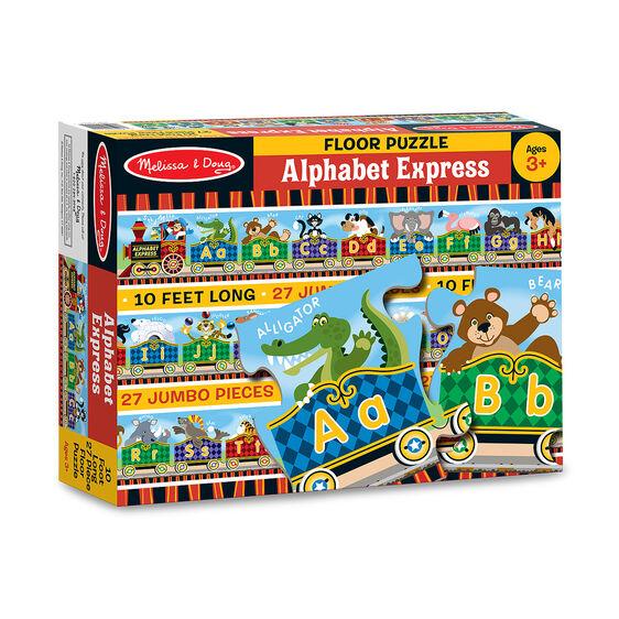 LCI-4420 (14420) ALPHABET EXPRESS FLOOR PUZZLE - 27 PIECES