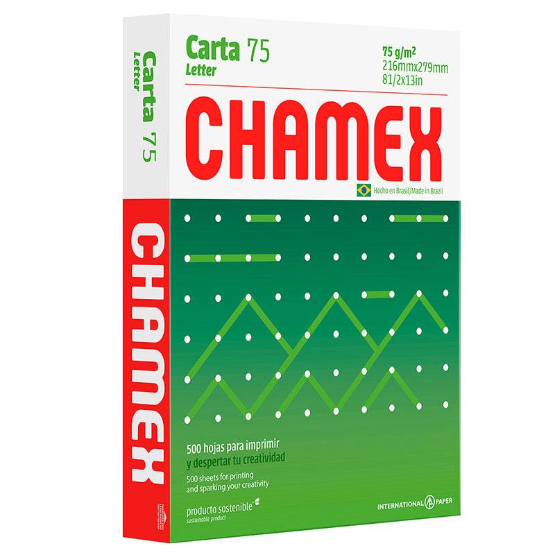 Papel Multiproposito Chamex Multi 20LB-75G 8.5"X11" (98%) (500H)