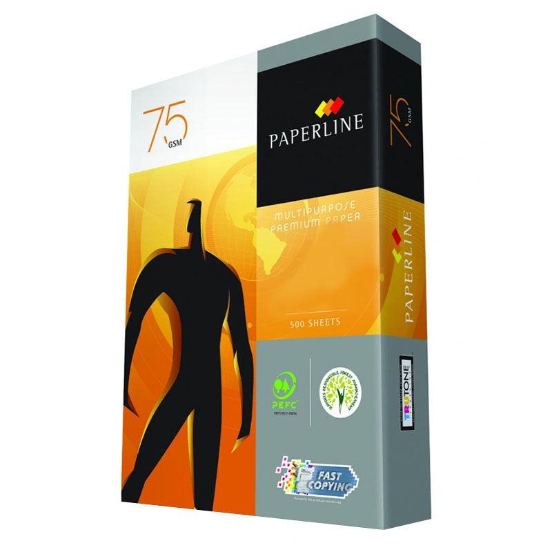 PAPEL MULTIPROPOSITO PAPERLINE LG (20LB-75G) 8.5"X14" (98%) (500H)