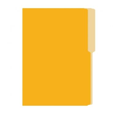 Folder Ultrapaper ecologico t/legal (100u) YELLOW