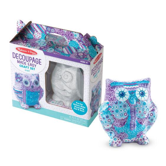 LCI-40103 DECOUPAGE MADE EASY - OWL