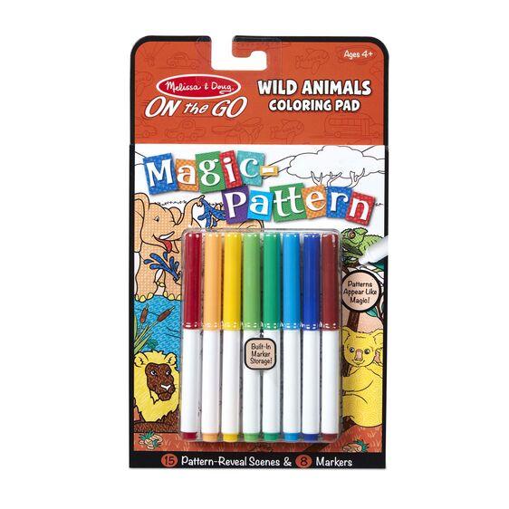 LCI-30312 ON THE GO MAGIC PATTERN PAD - WILD ANIMALS