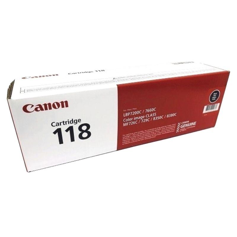 Toner Canon 118 (MX6-0144) (2662B001AA) Negro