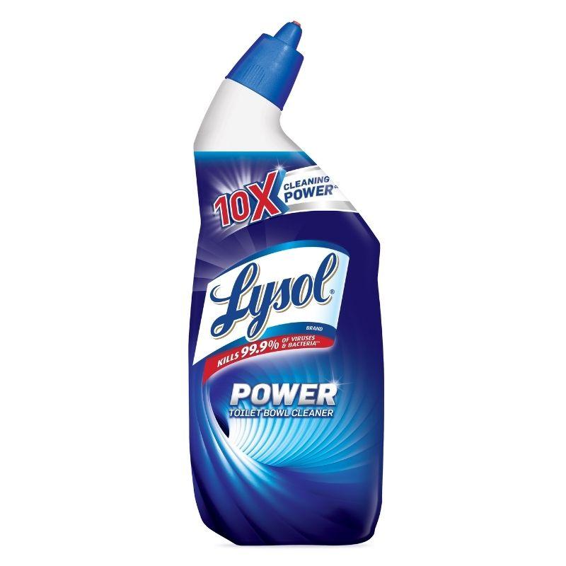 Lysol power toilet bowl cleaner